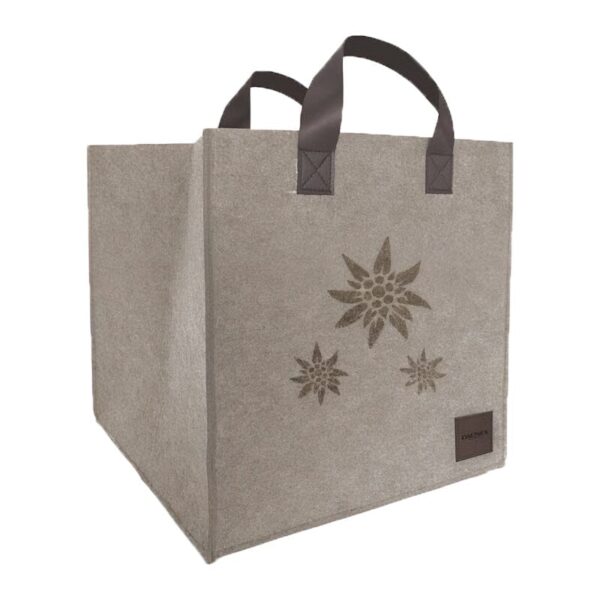 Borsa in feltro "stella alpina" - immagine 2